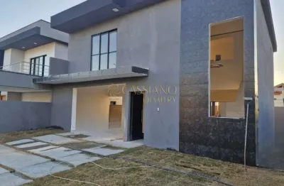 Sobrado à venda de 204m² | 03 dormitórios, sendo suítes e 04 vagas de garagem | condominío reserva rudá - loteamento floresta | são josé dos campos |