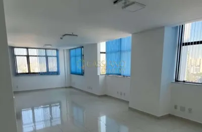 Sala comercial para locação de 60m² | 02 banheiros e 01 vaga de garagem | edifício oswaldo cruz - centro | são josé dos campos |