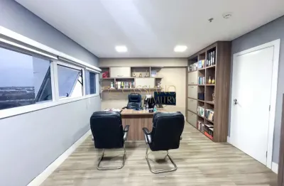 Sala comercial para locação de 33,45m² | 01 banheiro e 01 vaga de garagem | edifício centro empresarial aquárius by helbor - jardim aquarius | são josé dos campos |