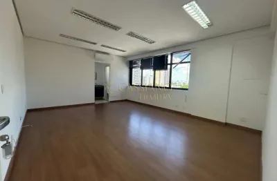 Sala comercial para locação de 34m² | 01 banheiro e 01 vaga de garagem | jardim aquarius | são josé dos campos |