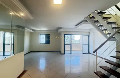 Cobertura para venda e locação de 180m² | 03 dormitórios, sendo suítes e 03 vagas de garagem | edifício solar aquárius - jardim aquárius | são josé dos campos |