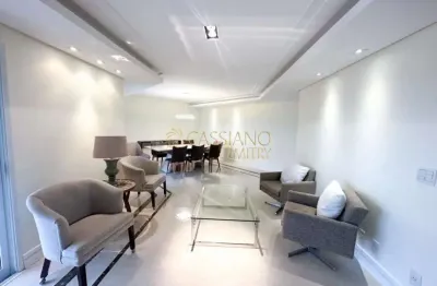 Apartamento mobiliado para locação com 03 quartos suítes, andar alto, vista livre, no Jardim Esplanada em SJC