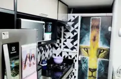 Apartamento para venda em são paulo, parque são lourenço, 2 dormitórios, 1 suíte, 2 banheiros, 1 vaga