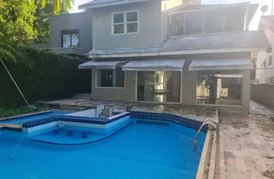 Casa alto padrão para locação em barueri, alphaville, 4 dormitórios, 2 suítes, 4 vagas