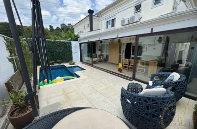 Casa alto padrão para venda em santana de parnaíba, alphaville, 3 suítes, 3 vagas