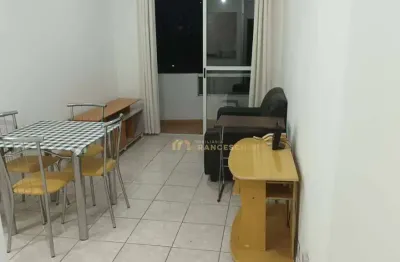 Locação - apto. mobiliado - 01 dormitório - 01 vaga de garagem - centro
