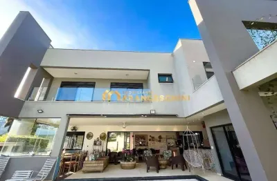 Casa com 4 dormitórios para alugar, 475 m² por r$ 32.012,00/mês - condomínio reserva do paratehy - são josé dos campos/sp