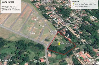 Área a venda - 9.109m2 - bom retiro - excelente terreno para edificações