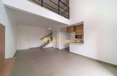 Locação - tarsila loft - apto. duplex com 78m2 - 01 dormt. - varanda - jd. aquárius
