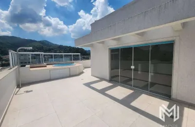 Cobertura com 4 dormitórios à venda, 300 m² por r$ 1.170.000,00 - freguesia de jacarepaguá - rio de janeiro/rj