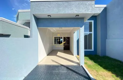 Casa com 3 quartos, cozinha e sala com móveis planejados,  à venda em marechal cândido rondon, andorinha