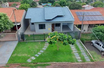 Casa à venda em marechal cândido rondon, alvorada, com 3 quartos, 99m²