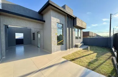 Casa com passagem lateral e suíte (68,40m²) no loteamento cataratas