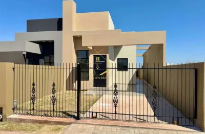 Casa à venda em marechal c. rondon, próximo ao hospital unimed | 1 suíte + 1 quarto | 66m²