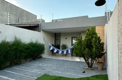 Casa porteira fechada no coité eusébio casa plana com 3 quartos e home office