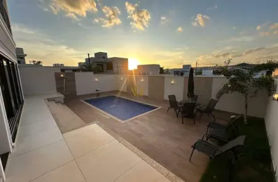 Casa em condomínio fechado com 3 quartos à venda na Rua Idiarte Massariol, Santa Rosa Ipês, Piracicaba