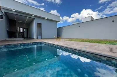 Casa nova, recém construída, térrea, em condomínio no bairro campestre em piracicaba -sp.