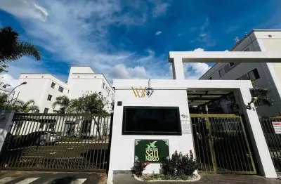 Apartamento para locação, 2 quartos, 1 vaga, no condomínio piazza san marco