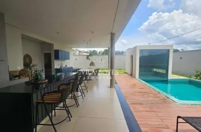 Casa de alto padrão para locação – condomínio terras de ártemis, piracicaba/sp