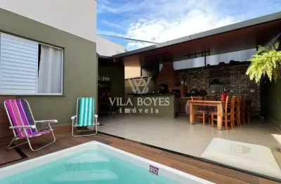 Linda casa à venda em condomínio fechado – acabamento impecável