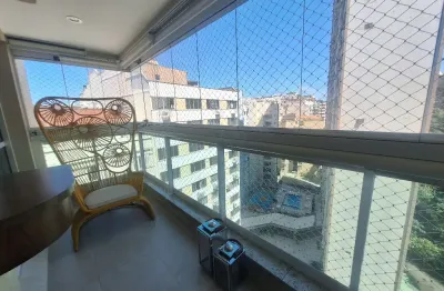 2  suites com total conforto de lazer de clube e vaga  na praia de icaraí