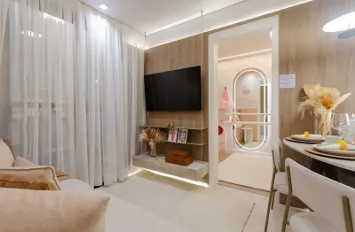 Apartamento com varanda e vaga de garagem na Mooca - Zona Leste