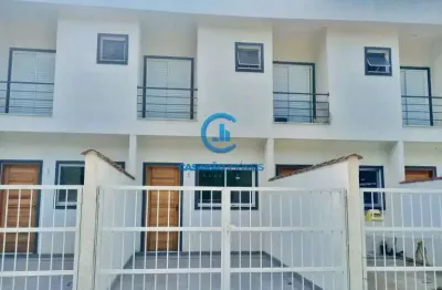 Sobrado de condomínio com 2 quartos, massaguaçu, caraguatatuba - r$ 350 mil, cod: 9446