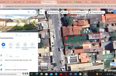 Terreno comercial à venda na rua senhora da conceição, cachoeirinha, belo horizonte, 10 m2 por r$ 451.000