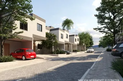 Condomínio de casas em construção no bairro floresta em sjc