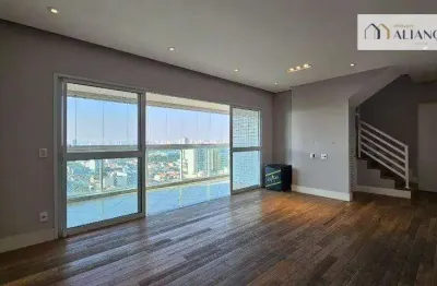 Cobertura com 4 dormitórios à venda, 208 m² por r$ 1.703.000,00 - jardim do mar - são bernardo do campo/sp