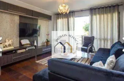 Apartamento com 3 dormitórios à venda, 140 m² por r$ 850.000,00 - jardim do mar - são bernardo do campo/sp