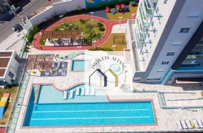 Apartamento com 2 suítes  à venda, 83 m² por r$ 969.000 - vila scarpelli - santo andré/sp