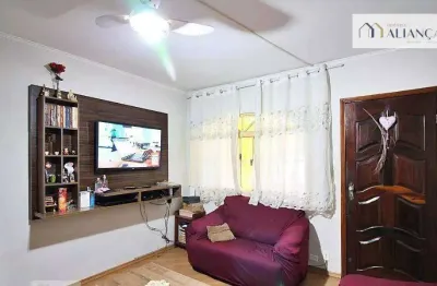 Sobrado com 2 dormitórios à venda, 118 m² por r$ 420.000,00 - jardim santo ignácio - são bernardo do campo/sp