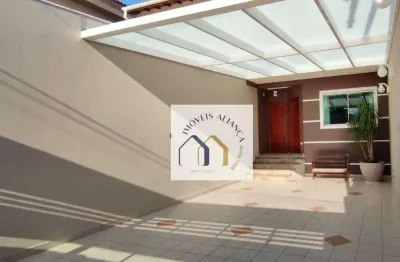 Sobrado com 3 dormitórios à venda, 175 m² por r$ 1.100.000,00 - jardim santo ignácio - são bernardo do campo/sp
