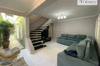 Sobrado com 3 dormitórios à venda, 177 m² por r$ 800.000,00 - assunção - são bernardo do campo/sp