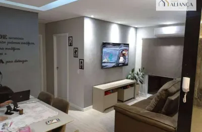 Apartamento com 2 dormitórios à venda, 64 m² por r$ 636.000,00 - rudge ramos - são bernardo do campo/sp