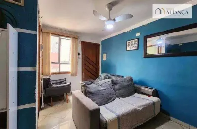 Apartamento com 2 dormitórios à venda, 45 m² por r$ 275.600 - jardim irajá - são bernardo do campo/sp