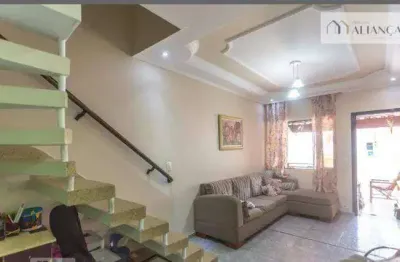Sobrado com 3 dormitórios à venda, 180 m² por r$ 490.000,00 - baeta neves - são bernardo do campo/sp