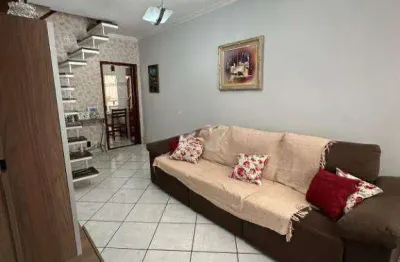 Sobrado com 3 dormitórios à venda, 121 m² por r$ 620.000,00 - assunção - são bernardo do campo/sp