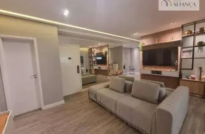 Apartamento com 3 dormitórios à venda por r$ 1.378.000,00 - jardim chácara inglesa - são bernardo do campo/sp
