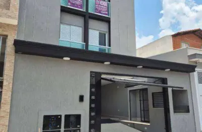 Cobertura com 2 dormitórios à venda, 50 m² por r$ 440.000,00 - santo andré - santo andré/sp