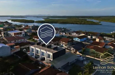 Sobrado 3 quartos sendo uma suíte em balneário barra do sul - costeira