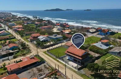 Sobrado 3 andares vista mar em balneário barra do sul - salinas