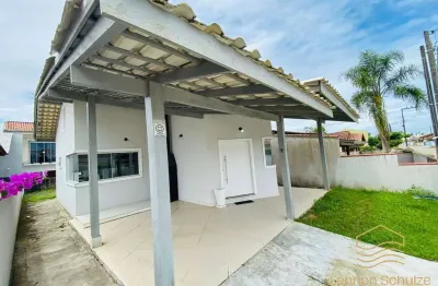 Casa com 2 dormitórios a 400m da lagoa - balneário barra do sul - costeira
