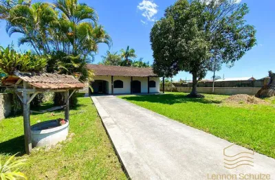 Casa 3 quartos sendo uma suíte averbada - balneário barra do sul- costeira