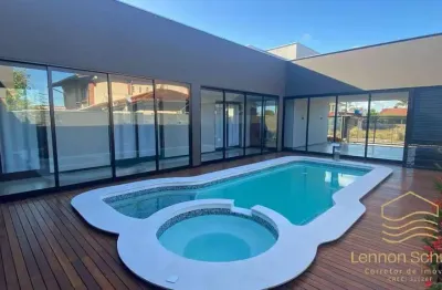 Casa alto padrão averbada 3 dormitórios - balneário barra do sul - costeira