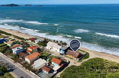 Casa pé na areia frente mar at 400m² - balneário barra do sul- salinas