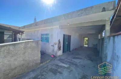 Casa de laje com 2 dormitórios - balneário barra do sul - centro
