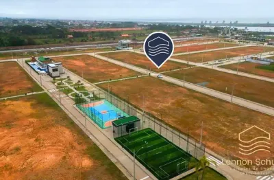 Terreno no condomínio skyline marinas park - barra do itapocu - sc