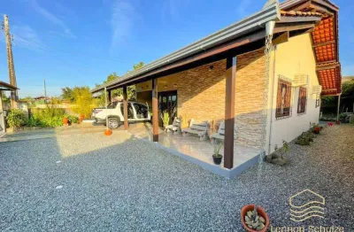 Casa com 2 dormitórios a venda em barra do sul - pinheiros